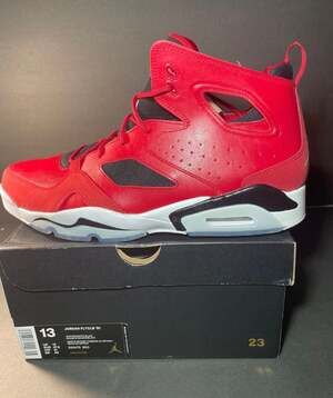 Jordan Flight Club '91 'Gym Red' Basketball Sneakers (555475-600) Sz 13 New!!